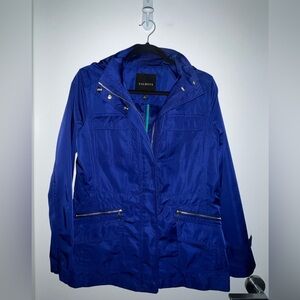 Talbots Women's Vibrant Blue Utility Jacket
